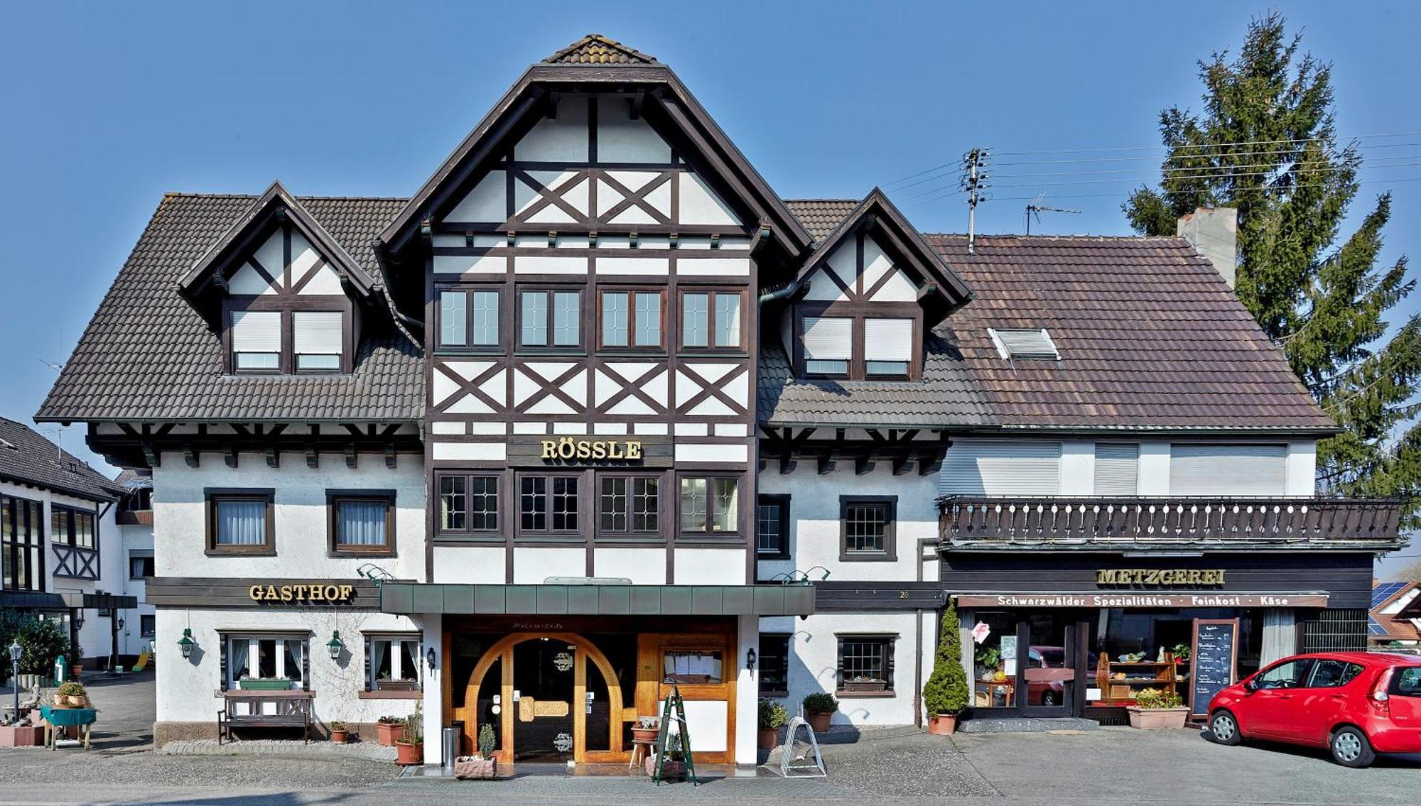 Hotel Landgasthaus Roessle Hohberg Exterior foto