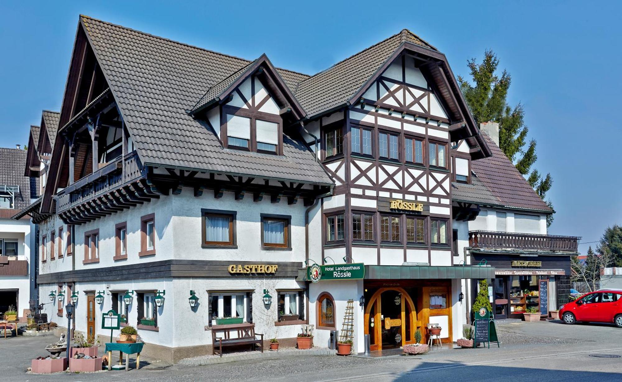 Hotel Landgasthaus Roessle Hohberg Exterior foto